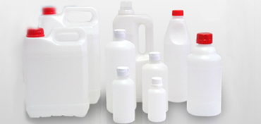 Distribución de envases para productos químicos