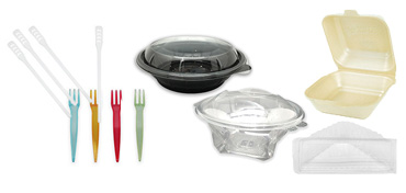 Venta de envases de un solo uso para el sector alimentario